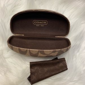 Coach glasses case